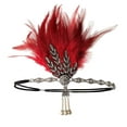 thumbnail image 3 of 1920s Flapper Headband for Women & Girls - Roaring 20s Accessories/Great Gatsby Party, Wedding Headpiece, 3 of 27