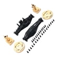 thumbnail image 4 of lionlar Metal Upgraded Easy to Install Replacements Rear Axle Housing for H12Y+ 1/12 Black, 4 of 9