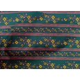 thumbnail image 4 of oneOone Coton Bio Voile Rayurefeuilles & Motif Floral Imprimé BTY 42 Pouces de Large, 4 of 4