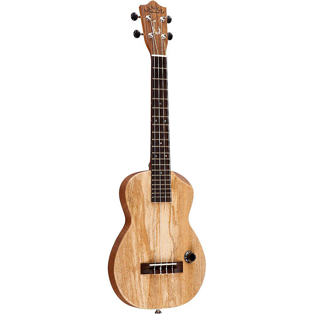 Lanikai MananaT Hawaiian Solid Body AcousticElectric Tenor Ukulele