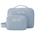 thumbnail image 1 of Travel Makeup Bag Waterproof 2PCS Large Capacity Cosmetic Pouch Toiletry Bag, 1 of 10