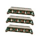 thumbnail image 3 of Mantel navideño,Mantel Navideño para Mesas Rectangulares,Mantel desechable impermeable para comedor,Mantel de cocina para banquetes y fiestas estilo bohemio 3 piezas de copos de nieve, 3 of 9
