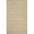 thumbnail image 3 of SAFAVIEH Natural Fiber Arbor Bordered Area Rug, Natural/Gray, 3' x 5' - Coastal Design, Natural & Grey, Seagrass, Ideal for Entryway, Kitchen, Living Room, Office, Bathroom, Bedside, 3 of 12