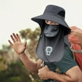 thumbnail image 4 of Sombrero transpirable con ventilador incorporado para protección UV, gorra para senderismo y pesca al aire libre con diadema ajustable para mayor comodidad., 4 of 4