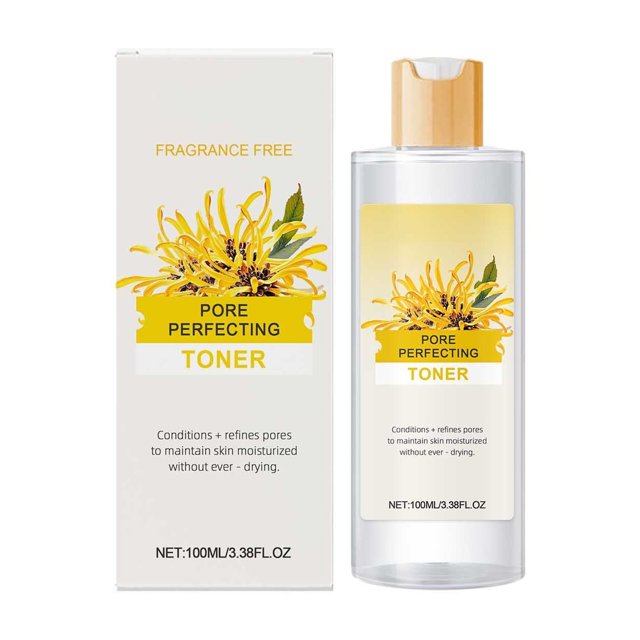 Tónico facial hidratante, tónico facial que hidrata profundamente, hidrata de forma duradera, afina los poros, elimina el agua y la grasa, calma suavemente, refrescante e hidratante, 100 ml. Tónico de
