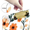 thumbnail image 6 of FORMRS Acrylic Clipboard with Low Profile Clip Standard A4 Letter Size, 12.5" x 9", Flowers Pattern, 6 of 8