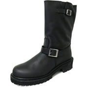 Mens Engineer Boots Motorcycle 12 Leather Biker