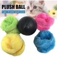 thumbnail image 3 of Pet Electric Toy Ball,magic Roller Ball Educational Moving Toy With 4 Cloth Cover For Puppy Cats Dogs, 3 of 5