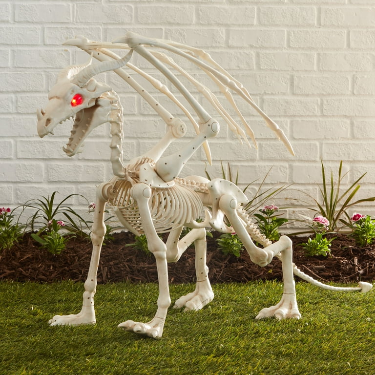 Cách tạo dragon skeleton halloween decoration đáng sợ cho lễ hội Halloween