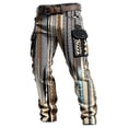 thumbnail image 5 of Pantalon de Travail Extérieur Durable pour Hommes avec Design Imprimé Élégant Idéal pour Randonnée Camping Usage Quotidien Décontracté et Pantalon Utilitaire Polyvalent, 5 of 5
