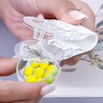 thumbnail image 4 of Portable Pill Taker No Contact Blister Pack Opener Home Travel Pill Case Elderly Disabled Arthritis Tablet Dispenser Extractor Tool, 4 of 5