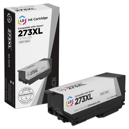 LD Remanufactured T273XL020 / T273020 / 273XL / 273 High Yield Black Cartridge for Expression XP-520  XP-600  XP-610  XP-620  XP-800  XP-810 & XP-820