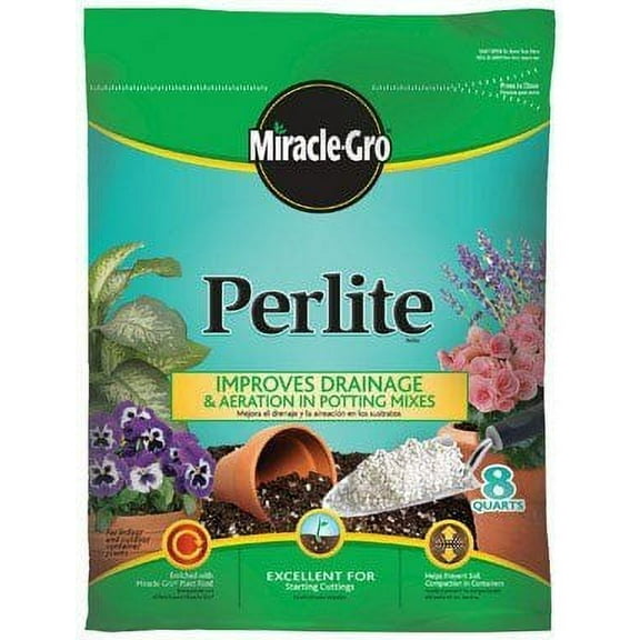 Miracle Gro 74278430 8 Qt Miracle-Gro Perlite 0.07-0.07-0.07