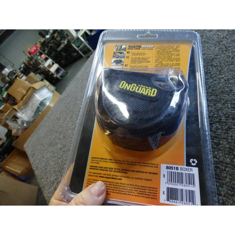 Onguard boxer disc brake bike lock 2025