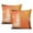 Orange, variant on Contemporary Throw Pillow Covers 16x16inches Brown Grey Beige Orange Abstract Painting Throw Pillow Cases Set of 2 Modern Home Pillowcases for Couch Sofa Bed Chair