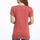 thumbnail image 5 of Hukapapa Camiseta de Manga Corta con Cuello en V y Manga Corta para Mujer de Verano, 5 of 5