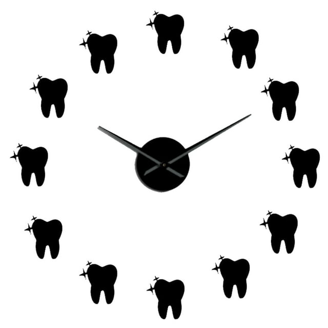 Sand Timer 3 Minute tooth for Cooking And Gauge Medium Rubber for Cooking Kitchen Small Kitchen Clock Timer Silent Wall Clock Frameless DIY Acrylic Wall Watch Tooth Modern