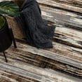 thumbnail image 4 of 2â€™ x 20â€™ Beige Rustic Strokes Runner Rug, 4 of 5