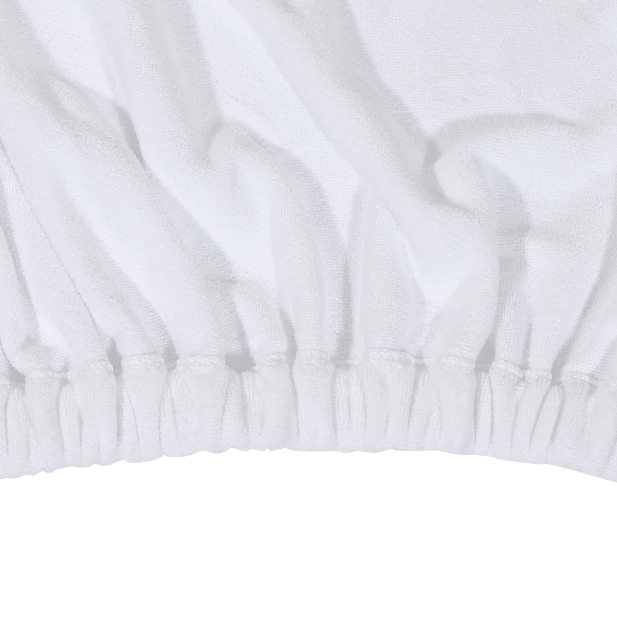 Unique Bargains Men's Bath Wrap Towel Adjustable Robes 2 Pcs White 27.56"x55.12"