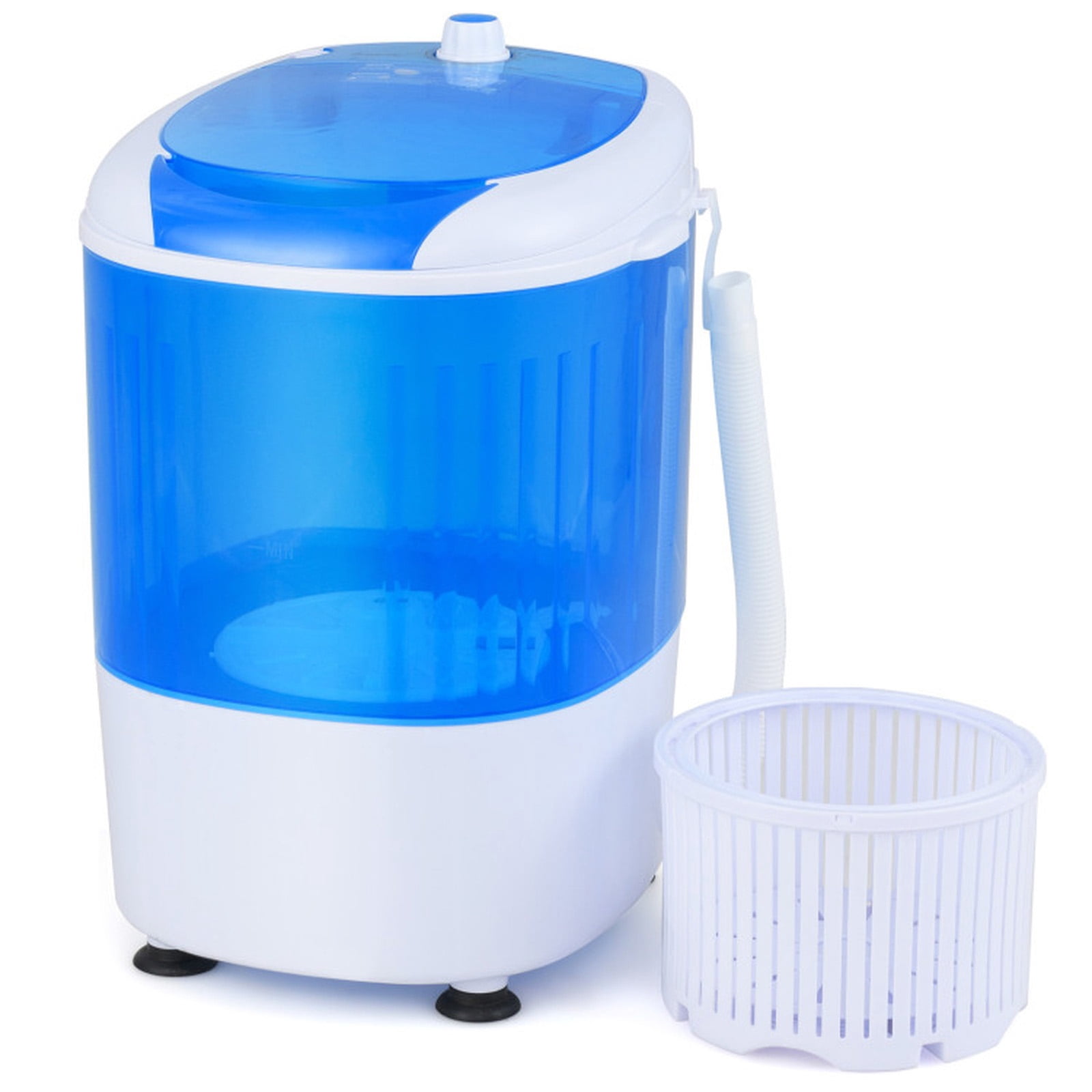 RUIE Portable Washing Machine,5.5 Lbs Mini Washer with Spin Dryer and Timer Control,Compact Single Tub,Clear Lid,Portable Washer for Apartment Dorm RV Camping