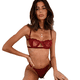 thumbnail image 5 of Conjunto de lencería sexy con tirantes de acero de estilo europeo y americano con tres puntos, 5 of 5
