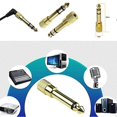 thumbnail image 3 of Fornnerg 1/8 3.5mm Female to 6.5mm 1/4 Male Headphone Jack Adapter Plug Stereo Audio-yuyu, 3 of 5