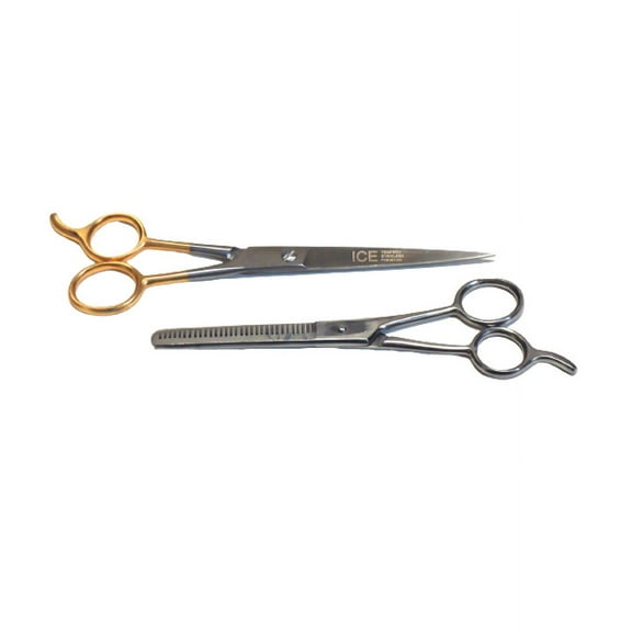 2pcs Pet Dog Cat Hair Trimming Grooming Scissors Thinning Set Pet Accessory
