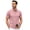 08#Pink, variant on Mens Casual Polo Shirts Short Sleeve Classic 3 Button Golf Shirt Summer Soft Breathable Plain Collared Tee Business Summer Top