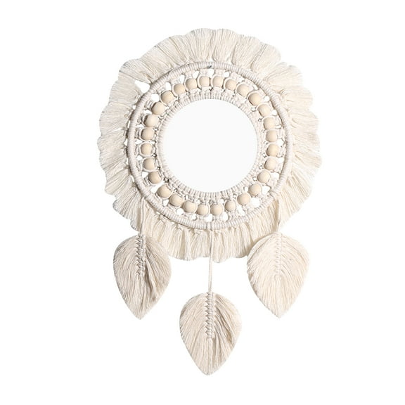 ROMANSENTIAL 1Pack Distressed Wall Mirror Rustic Mirrors For Living Room Decor 50.0X35.0In