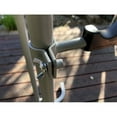 thumbnail image 7 of Sparehand Freestanding Adjustable Dual Bike Rack Storage System, Silver, 7 of 7