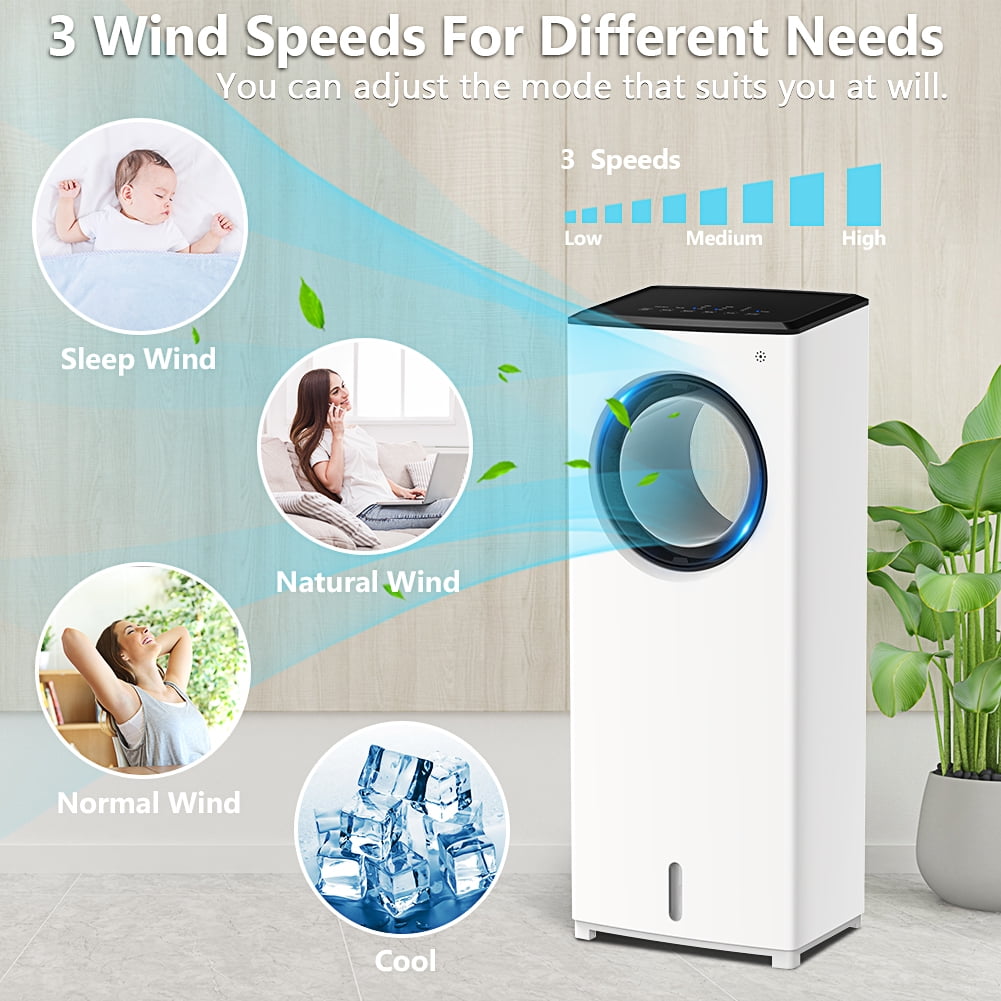 Buy Evaporative Air Cooler, LifePlus Portable Cooling Fan with 40