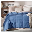 thumbnail image 1 of Edredón Queen Size Acolchado Reversible Esquimal Relleno Down, Compatible Con Funda Duvet Azul Pizarra, 1 of 7