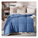 thumbnail image 1 of Edredón Queen Size Acolchado Reversible Esquimal Relleno Down, Compatible Con Funda Duvet Azul Pizarra, 1 of 7