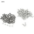 thumbnail image 2 of 100Pcs Taches Clous, Tissu Incrustation Rivets Rapides Clous Strass Rapide Clous Rivets Décoratifs pour Bricolage Décoration d'Artisanat en Cuir, 2 of 8