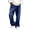 Dark Blue, variant on Cmfcve Hip Hop Baggy Jeans for Men Casual Wide Leg Denim Pants