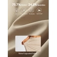 thumbnail image 3 of BALEAF Women's Skorts Skirts Hiking Cargo Skorts Pockets 19" Knee Length Long Athletic Quick Dry Skirts UPF 50 Beige L, 3 of 7