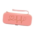 thumbnail image 2 of figatia Stethoscope Case Organizer Shockproof Lightweight Portable Dustproof with Pocket Professional Storage Box Stethoscope Holder Pink, 2 of 8
