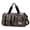 Leopard print brown, variant on Women's Travel Duffel Bag, Sports Gym Bag with Independent Shoe Compartment, Overnight Weekender Bag with Dry Wet Separation Pocket for Yoga Fitness Swimming Camping Short Trip