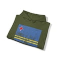 thumbnail image 4 of Aruba Aruban Flag Pride Hoodie, Gifts, Hooded Sweatshirt, 4 of 4