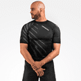 thumbnail image 5 of Hayabusa Metaru Shortsleeve Rashguard, Black/Grey Large, 5 of 6