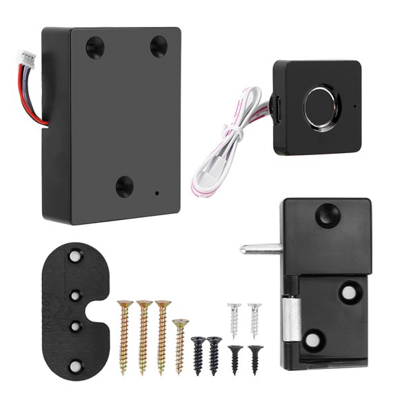 MAYUJIAA Semiconductor Smart Fingerprint Keyless Lock for Wardrobe Cabinet Box Security Lock AF323-0128