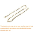 thumbnail image 3 of Unique Bargains Purse Chain Strap, 24' Purse Strap Shoulder Bag Replacement Strap, White&Gold, 3 of 6