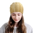 thumbnail image 2 of Naloa Bamboo Wall Soft Beanie Hat, Knit Beanie Daily Beanie in Fine Knit for Women Men Winter Travel, Outdoor, 2 of 7