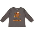 thumbnail image 3 of Inktastic Daddy's Little Turkey Boys or Girls Long Sleeve Toddler T-Shirt, 3 of 5