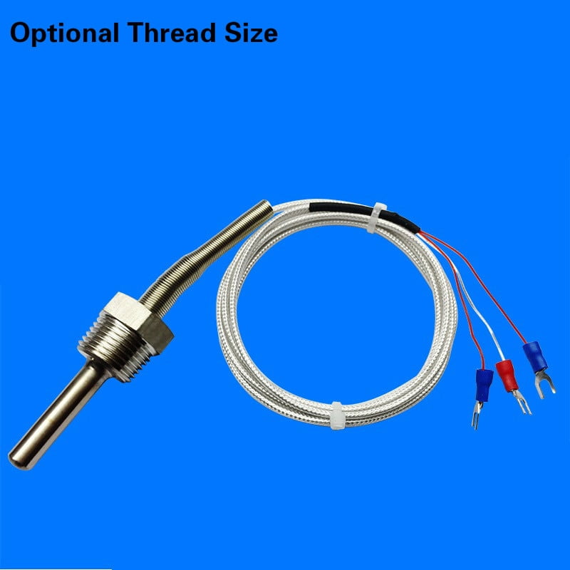 PT100 temperature sensor thermocouple probe sensor meter Stainless