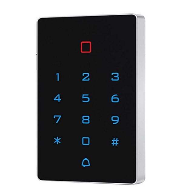 Serrures Électroniques pour Porte d'Entrée, Serrure de Porte Sans Clé avec Clavier, Serrure Intelligente Serrures Électroniques pour Porte d'Entrée, Claviers à Écran Tactile, Serrure de Porte, Verrouillage Automatique, Prend en Charge 2000 Utilisateurs