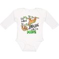 thumbnail image 3 of Inktastic Id Rather Be Hanging with My Mimi Cute Sloths Boys or Girls Long Sleeve Baby Bodysuit, 3 of 5
