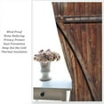 thumbnail image 2 of Rustic Curtains for Bedroom, Old Barn Door Wooden Board Living Room Curtains, Rural Hardwood Farmhouse Western Retro Drapes 2 Panel Sets,52x84 Inch, 2 of 6