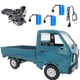 thumbnail image 1 of 1pc Toy WPL D12 RC Truck 1/10 260 Motor y batería RC Toy para niños adultos verde batería perfke escala de coche rc, 1 of 5