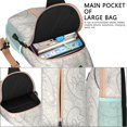 thumbnail image 4 of Indian Paisley Sling Backpack – Boho Floral Crossbody Daypack, Lightweight Anti-Theft Travel Bag with Adjustable Strap & Multi-Pocket Design, 4 of 6
